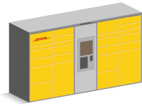 DHL Pakstation Logo